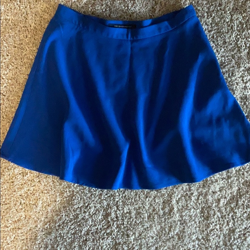 French connection cobalt blue skirt